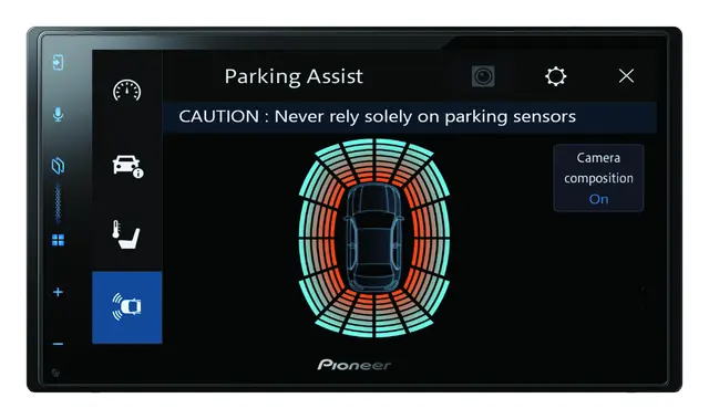 PIONEER SPH-DA77DAB 6,8" MEDIASPILLER DAB+ BT Android Auto Carplay ++ TRÅDLØST 