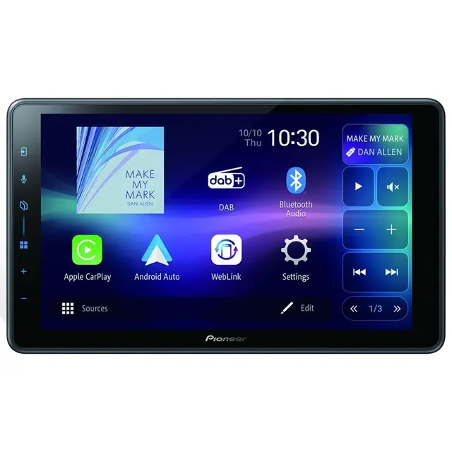 Pioneer SPH-EVO98DAB-UNI 1-DIN, 9", DAB+, BT, CarPlay, Android 