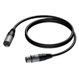 Mikrofonkabel BASIC XLR 3m stk. XLR - XLR 3-pol Kontakt