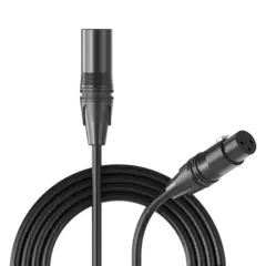 Mikrofonkabel PRO med XLR 1.5m stk. XLR - XLR 3-pol kontakt fra Neutrik