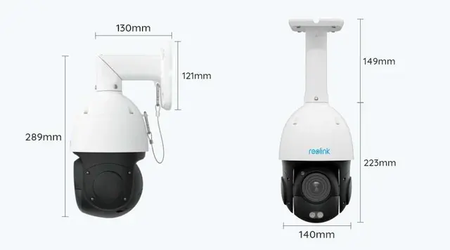 Reolink 4K overvårningskamera pan & tilt 4K AI 360 Pan 90 Tilt 5X Zoom PoE 