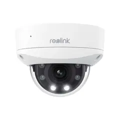 Reolink vandalsikkert 4K PoE dome kamera Dome PoE kamera 5Xoptisk zoom AI Spotlys