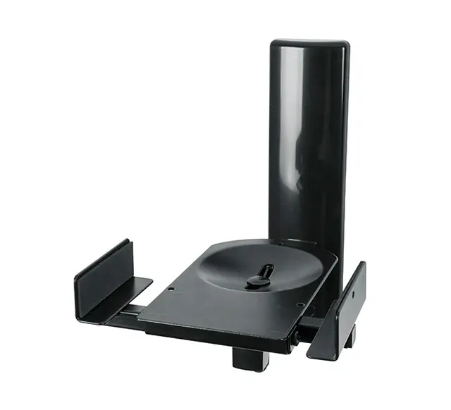 B-TECH BT77 høyttaler veggfeste, sort Maks 25kg, bredde 135-280mm 