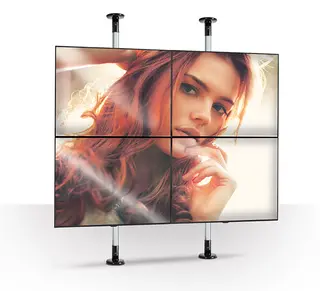 B-Tech System2 PTZ takoppheng L1500mm Komplett takdropp for PTZ CCTV