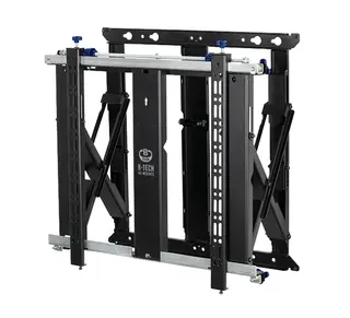 B-TECH BT8312 videoveggfeste SLIM 42-75" Pop-Out Videowall Mount 8 veis justering
