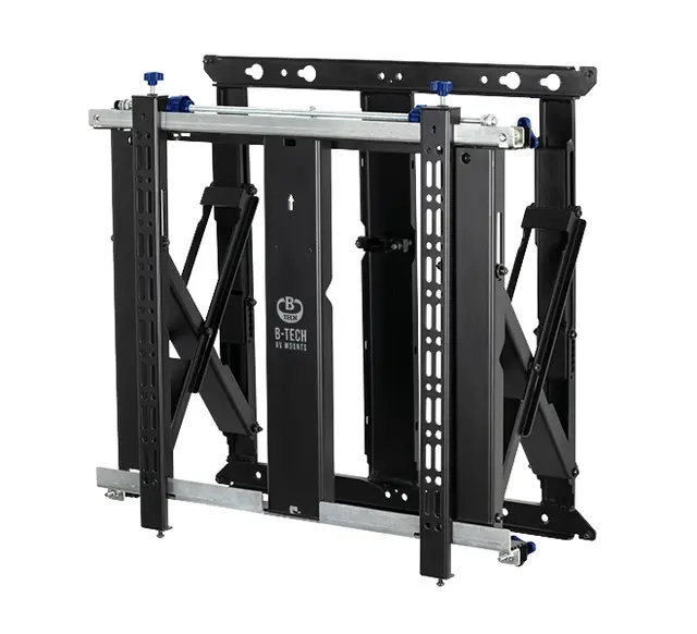 B-TECH BT8312 videoveggfeste SLIM 42-75" Pop-Out Videowall Mount 8 veis justering 