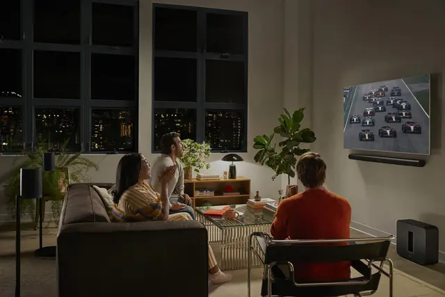 SONOS ARC ULTRA trådløs lydplanke sort Smart slank lydplanke med heftig lyd 