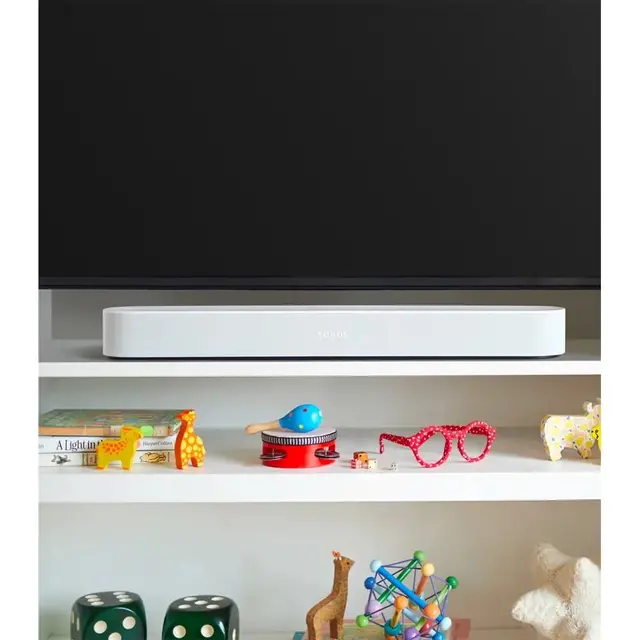 SONOS BEAM trådløs lydplanke hvit Den smarte kompakte lydplanken 