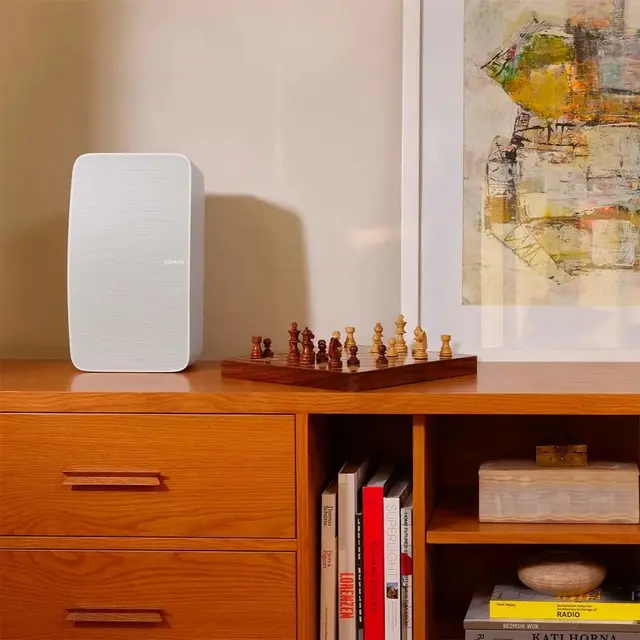 SONOS FIVE trådløs høyttaler hvit Kraftig trådløs streaminghøyttaler 