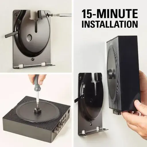 SONOS AMP Veggfeste Fest SONOS AMP på veggen eller i skapet 