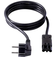 Strømkabel Wieland GST18® Schuko 10m 3G 1,50 mm² vinklet plugg GTS-18-3 hunn