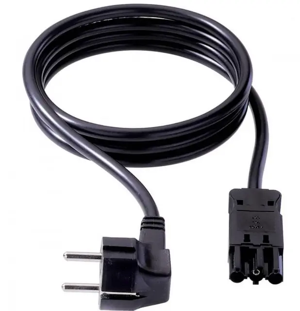 Strømkabel Wieland GST18® Schuko 10m 3G 1,50 mm² vinklet plugg GTS-18-3 hunn 