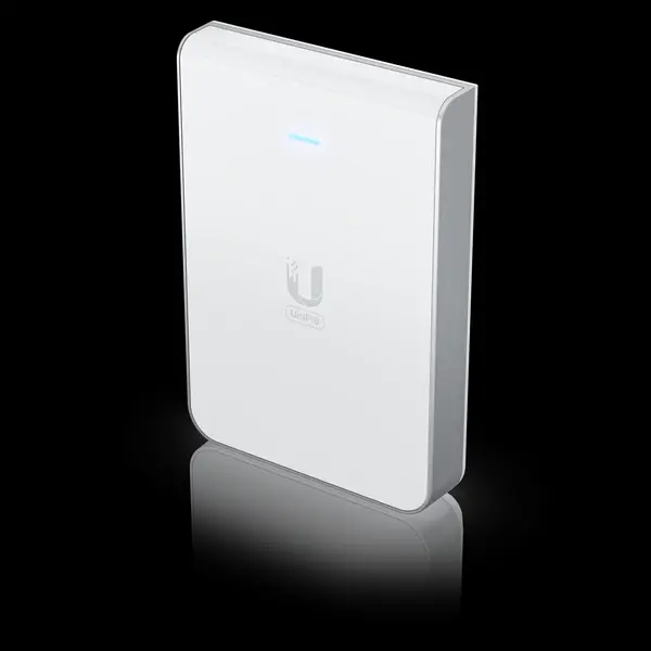 Ubiquiti UniF Wifi 6 In-wall AP switch 1xRJ45 PoE in 4xRJ45 ut (1 PoE ut) 