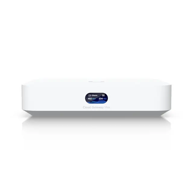 Ubiquiti UniFi Cloud Gateway Max USB-C 4xLAN 1xWAN 512GB SSD 2.5Gbps 
