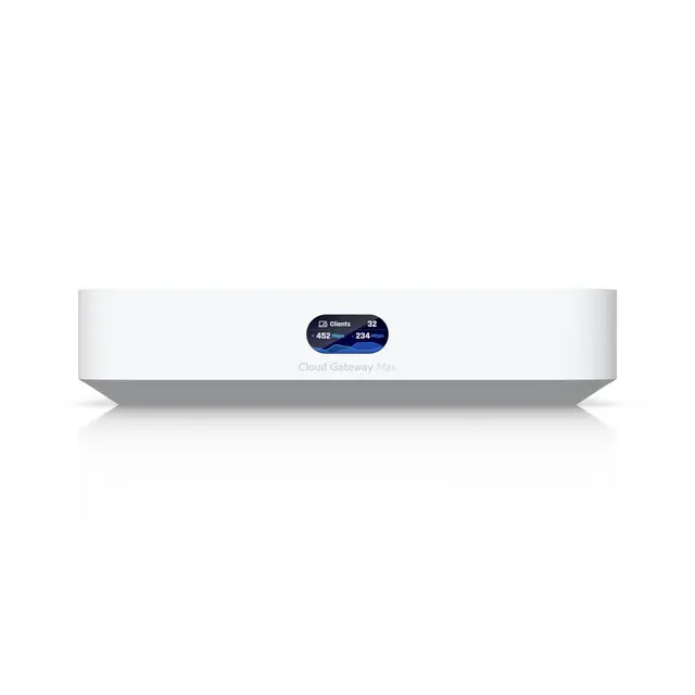 Ubiquiti UniFi Cloud Gateway Max USB-C 4xLAN 1xWAN 512GB SSD 2.5Gbps 