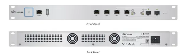 Ubiquiti UniFi Security Gateway PRO GW Pro, 4 Port, router,2,000 klienter 