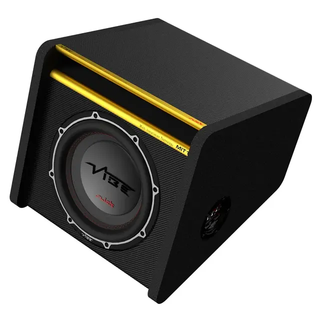 VIBE Slick MIT 12" Basspakke 1x 12" i kasse, 400W RMS forsterker 
