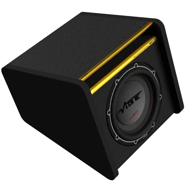VIBE Slick MIT 12" Basspakke 1x 12" i kasse, 400W RMS forsterker 