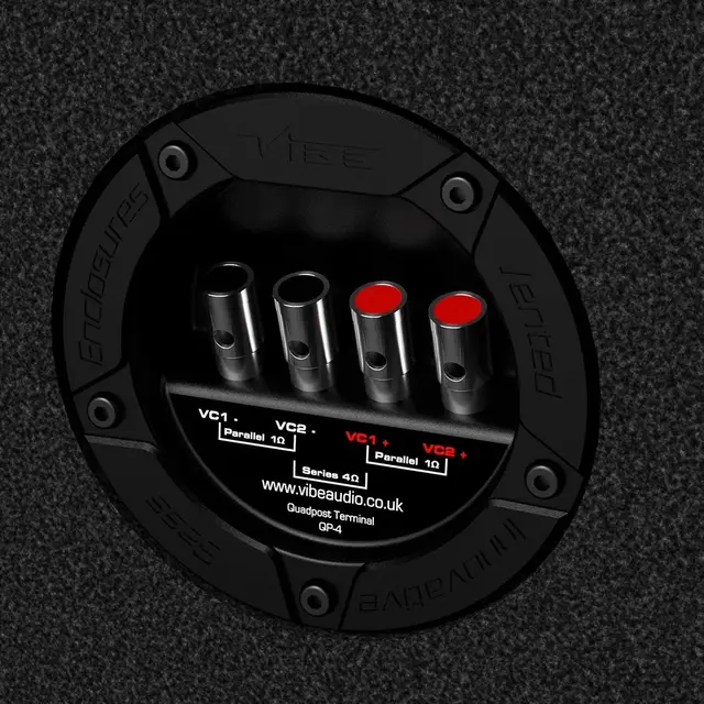 VIBE Slick MIT 12" Basspakke 1x 12" i kasse, 400W RMS forsterker 