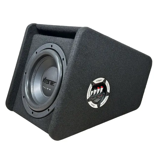 VIBE PULSEMIT 10" basspakke 1x 10" i kasse, 400W RMS forsterker 