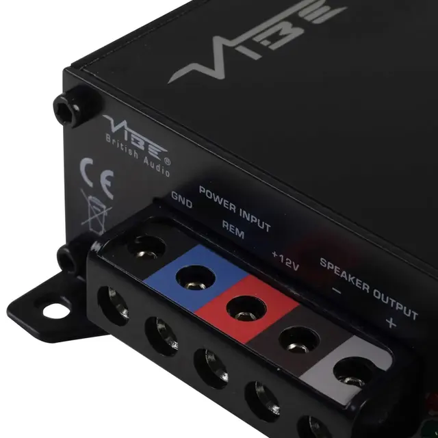 VIBE PULSEMIT 10" basspakke 1x 10" i kasse, 400W RMS forsterker 