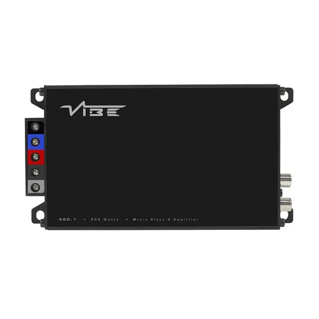 VIBE PULSEMIT 10" basspakke 1x 10" i kasse, 400W RMS forsterker 