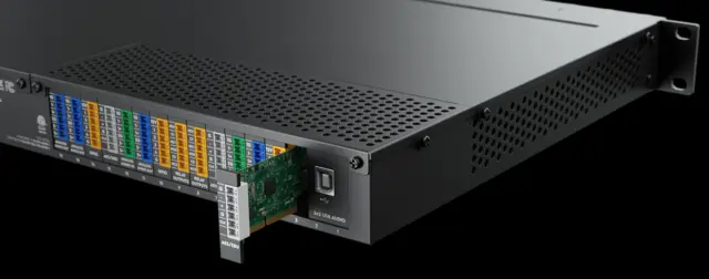 Xilica Solaro FR1 Frame 1U Modular, User-Configurable DSP 