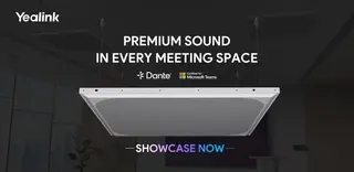 Yealink SkySound CM50 Dante takmikrofon Takmikrofon AI PoE+ Ø223mm Flush mount.