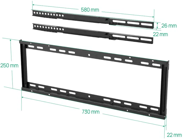 Yealink Veggfeste MB-WallMount-860 Wallmount for MeetingBoard Pro 75-86" 
