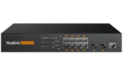 Yealink AVoIP RCH80 Switch 8-port L2+ web-based managed AV switch