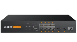 Yealink AVoIP RCH80 Switch 8-port L2+ web-based managed AV switch