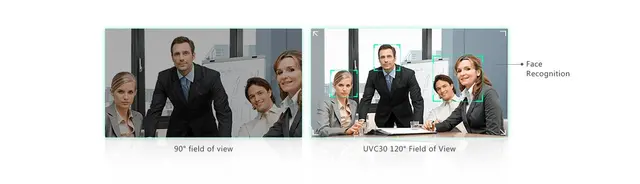 Yealink UVC30 Desktop 4K USB Camera Auto-Framing and Windows Hello Support 