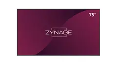 Zynage 75" 24/7 UHD 4K 500 nits USB-C 65W PD, Wifi, 3xHDMI