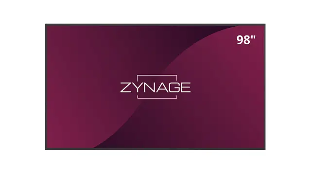 Zynage 98" 24/7 UHD 4K 500 nits USB-C 65W PD, Wifi, 3xHDMI 